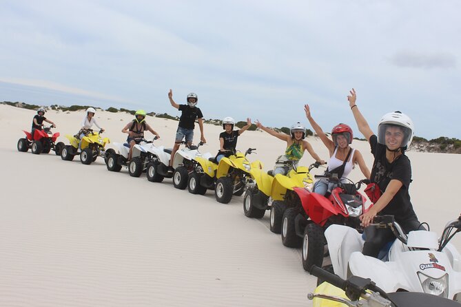 1 Hour Quad Biking with Quadzilla at the Dunes in Atlantis - The 1-hour quad biking session, step by step