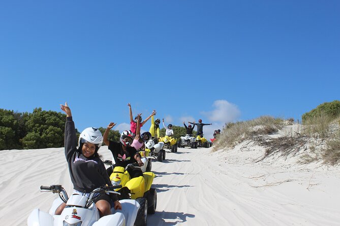 1 Hour Quad Biking with Quadzilla at the Dunes in Atlantis - Price breakdown: what you get for $54.58 and what costs extra