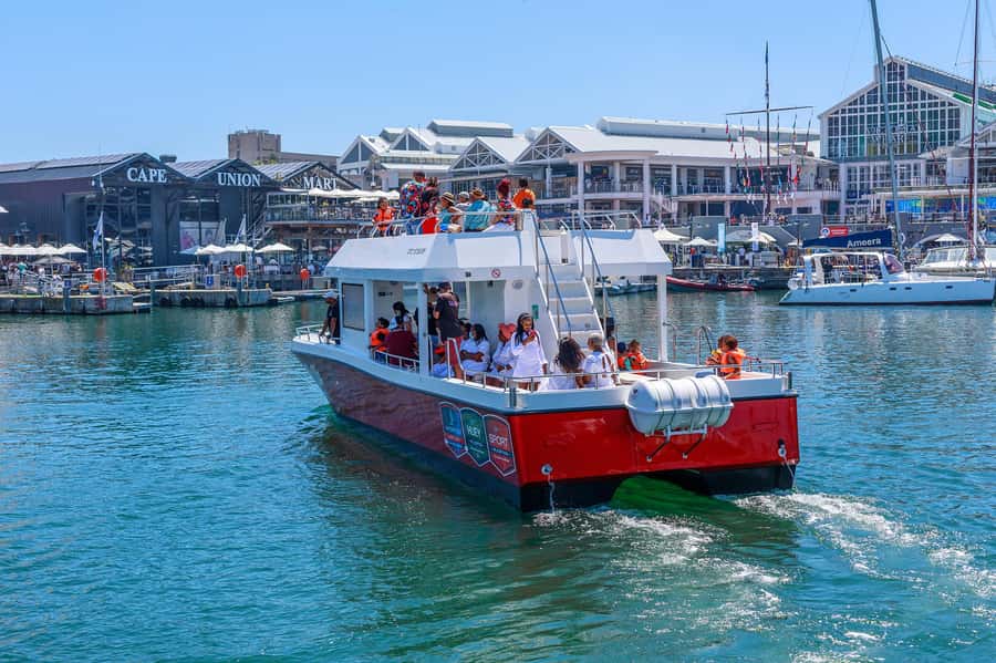 30min V&A Waterfront Harbour Cruise Cape Town - Une Belle Vie Is Built for Comfort (and Groups)