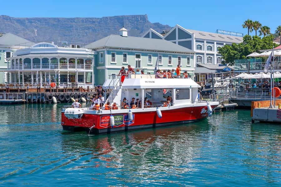 30min V&A Waterfront Harbour Cruise Cape Town - Where the Views Come From: V&A Waterfront and Harbour Energy