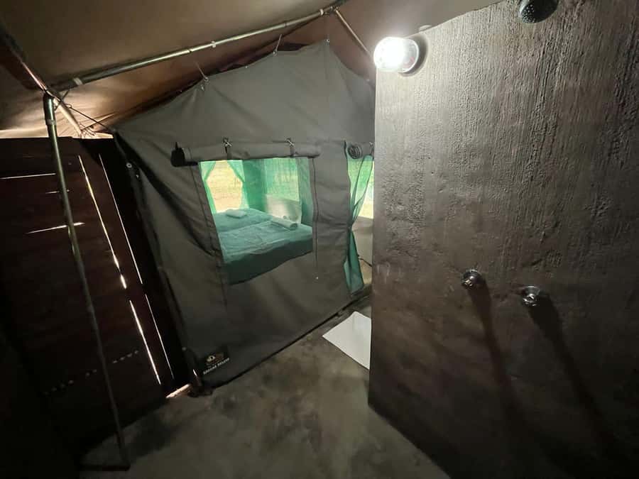 4 Day Dumela Tented Camp Safari - Day 1 in Greater Kruger Blue Canyon: sunset drive, then a boma-style evening
