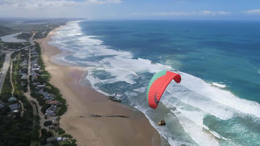 Adventure Tandem Paragliding Flight - Route changes and the reality of 20 minutes in the air