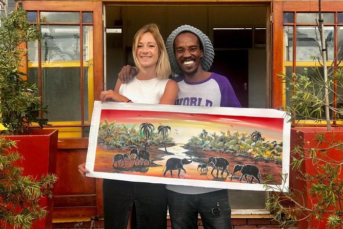 African Art Workshop - A 3-hour workshop that turns into a real souvenir