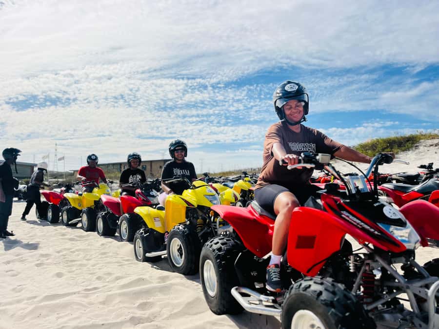 Atlantis Dunes: The best ATV- Quad Bike tour with PHOTOSHOOT - Where you meet Twin Venture, and how the start is handled