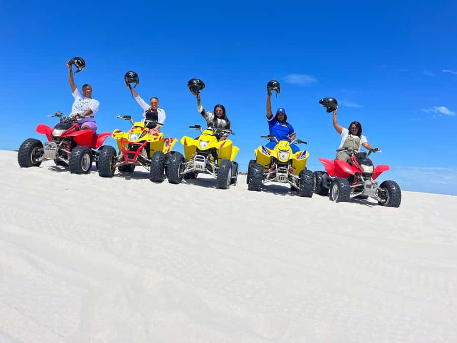 ATV Atlantis dunes: PHOTOSHOOT & VIDEOS - Sandboarding included: how the add-on changes the experience