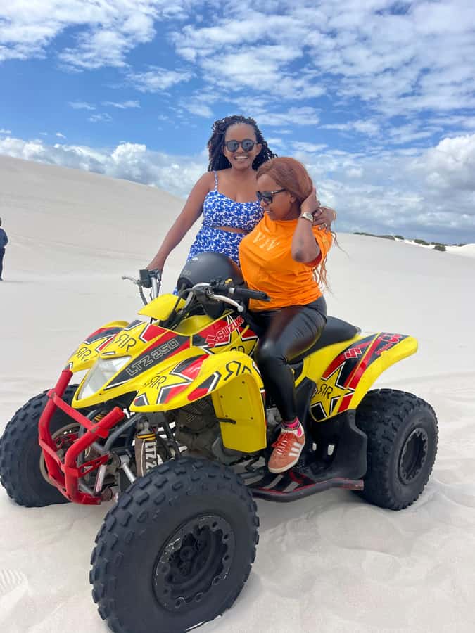 ATV Atlantis dunes: PHOTOSHOOT & VIDEOS - Meeting point at Witzand Aquifer Nature Reserve: what to expect before you ride
