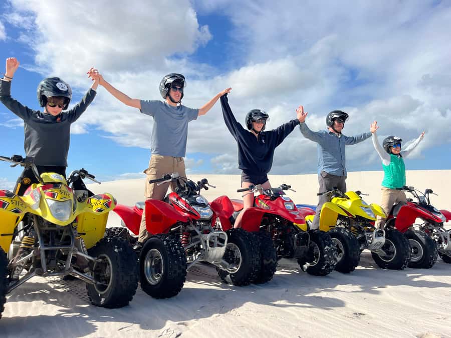 ATV Atlantis dunes: PHOTOSHOOT & VIDEOS - Your 1-hour session: safety briefing, bike basics, and dune time