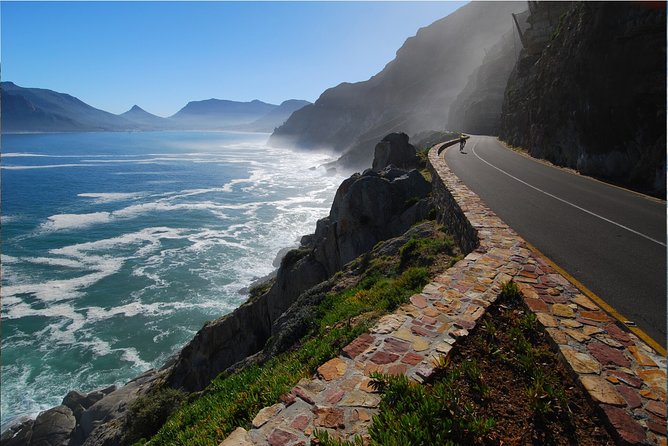Cape Peninsula E-bike Cycle with Vehicle - Private Tour - Chapmans Peak and Noordhoek, two very different kinds of scenery