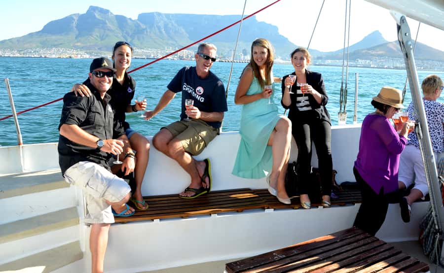 Cape Town: 1-Hour Pre-Sunset Champagne Cruise - V&A Waterfront Check-In and What Happens First