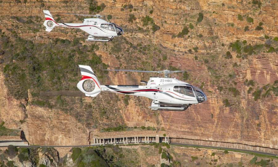 Cape Town: 2 Oceans Helicopter Flight with Boat Tour Ticket - Checking In at the V&A Waterfront Helipad, Then Watching It Up Close