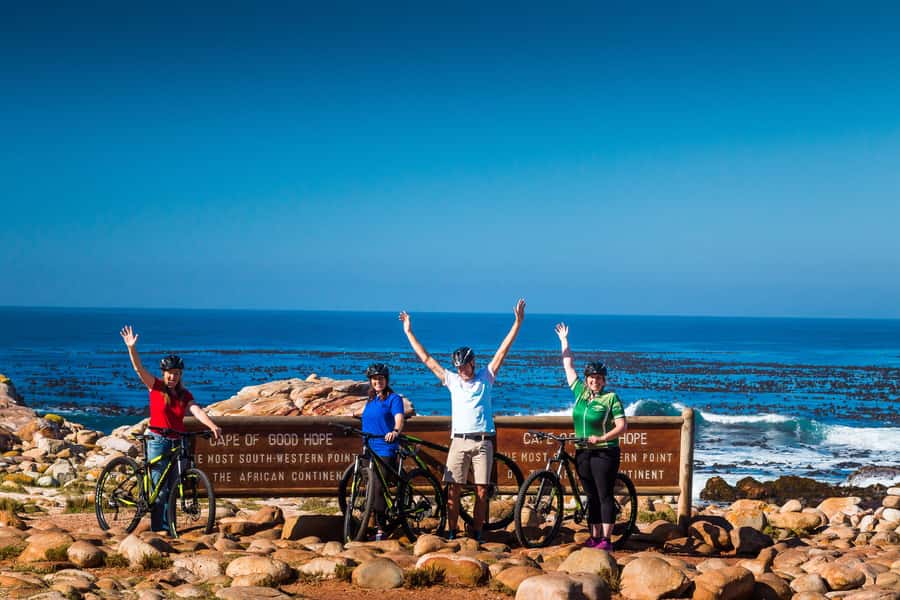 Cape Town: 9-hour Cape Point Private Guided Cycling Tour - How the Boulders Beach penguin stop actually works