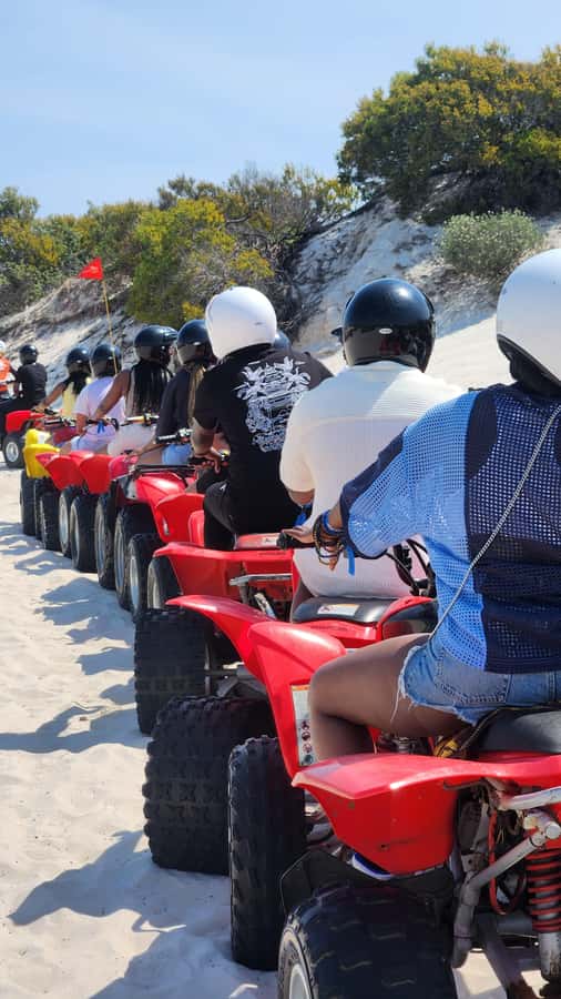 Cape Town: Atlantis Dunes Quad Bike Tour and Photo Session - Safety gear and the guided setup that helps beginners