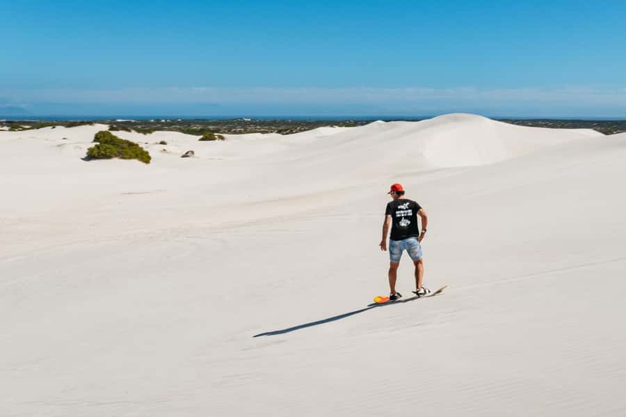 Cape Town: Atlantis White Sand Dunes Sandboarding Adventure - What to bring for white sand, Cape sun, and fast runs