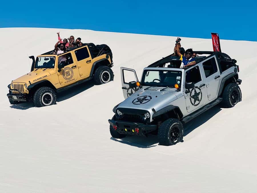 Cape Town Desert Thrills: Dune Jeep Venture - Sand Meets Speed at Atlantis Dunes