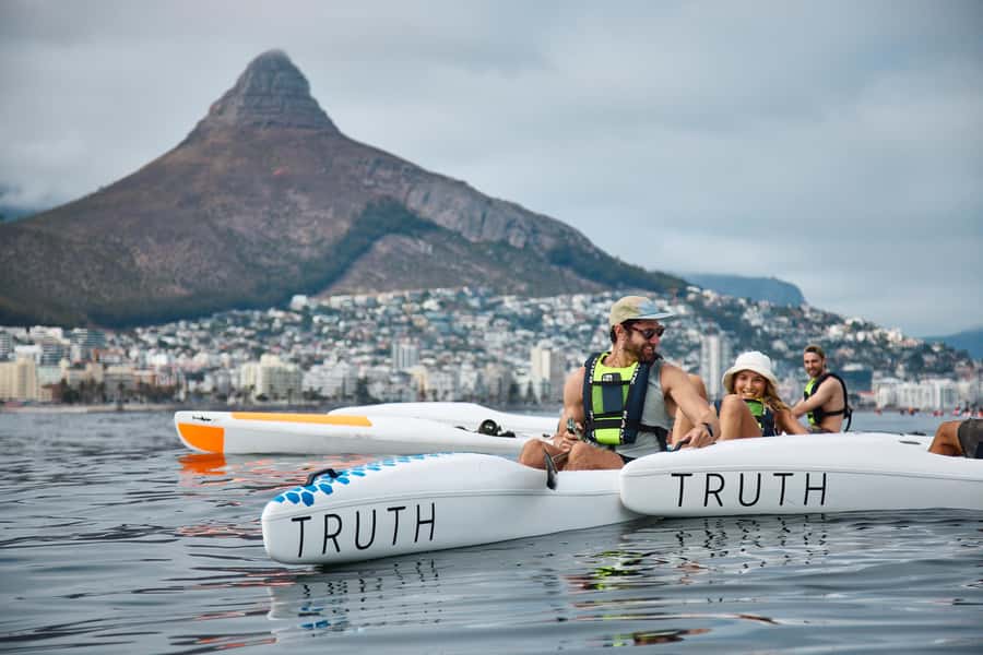 Cape Town: Dolphin & Ocean Wildlife Kayaking Adventure ⚓️ - The paddle route: Green Point Lighthouse to the Atlantic Seaboard views