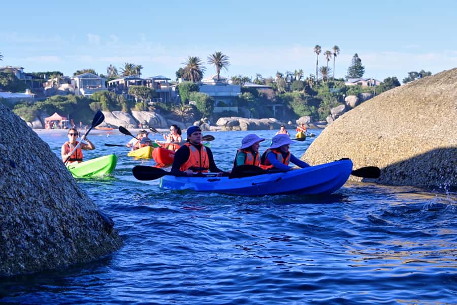 Cape Town: Guided Kayak Tour of Clifton Beaches & The Coast - Starting at Clifton 4th Beach: what happens before you launch