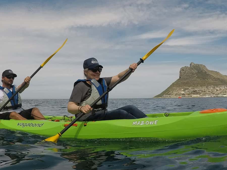 Cape Town: Guided Kayaking in Hout Bay - From Ground Up Café to your kayak: the first steps