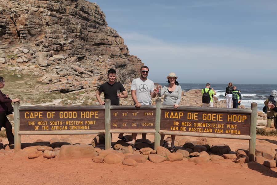 Cape Town: Guided Marine Wildlife Cruise and Cape Point Tour - The waterfront break: food market tasting without turning it into a food tour