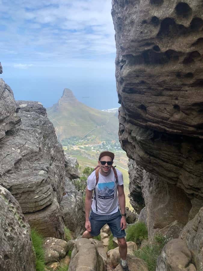 Cape Town: Half-Day India Venster Hike on Table Mountain - The b-grade scramble section, what moderate really means