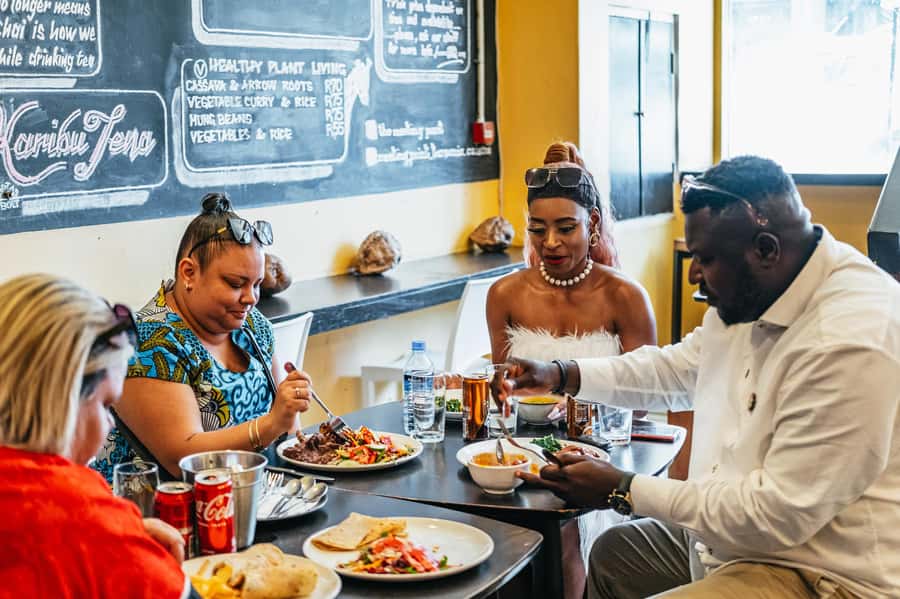 Cape Town: Half-Day Walking City Tour and African Lunch - Castle of Good Hope Area: Fortress Views Without the Inside Ticket