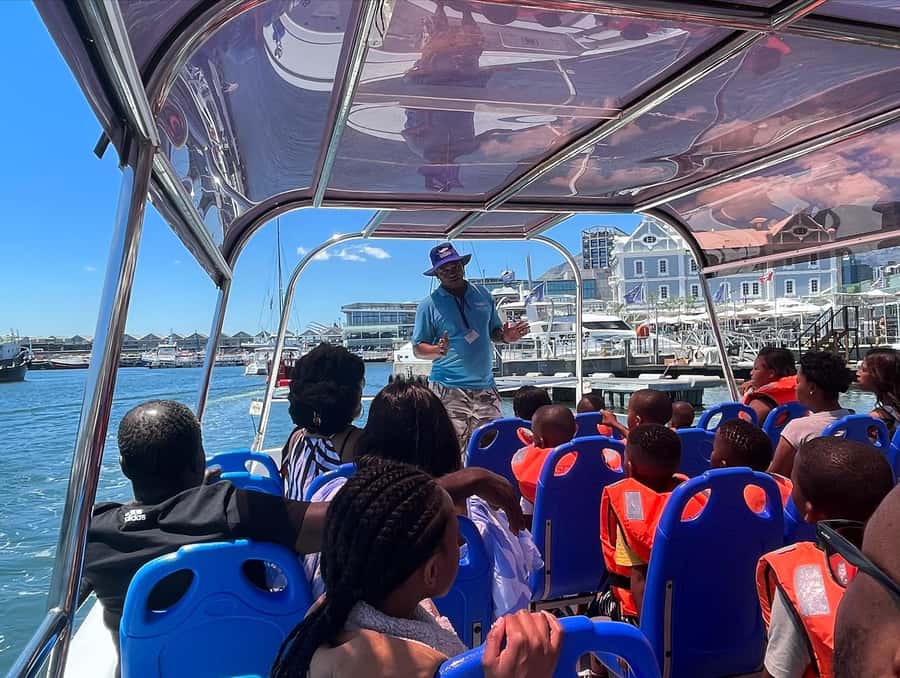 Cape Town: Harbor Cruise - On the water: how the harbor scene comes alive