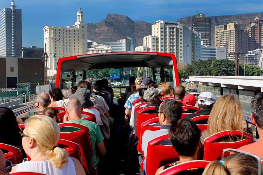 Cape Town: Hop-On Hop-Off Bus Tour with Optional Cruise - The Blue Line around the coast and Camps Bay back side (about 2 hours)
