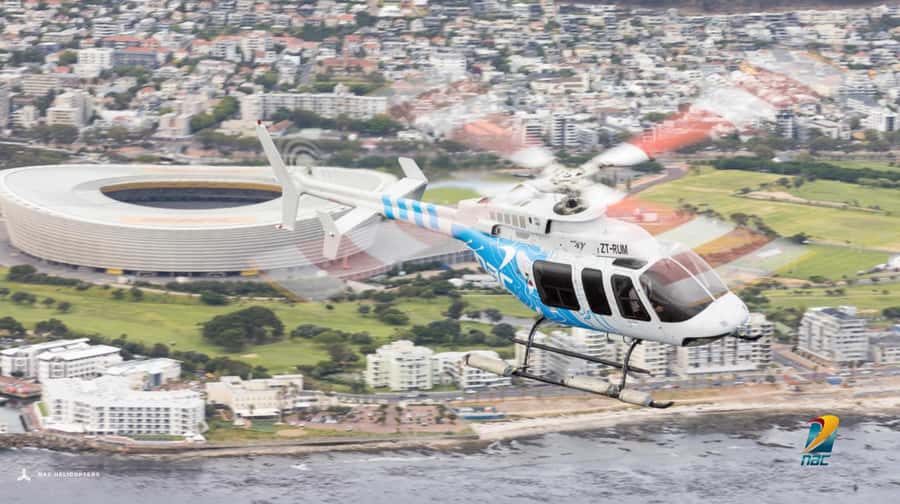 Cape Town: Hopper Helicopter Flight - Clifton and Camps Bay from above, not just on postcards