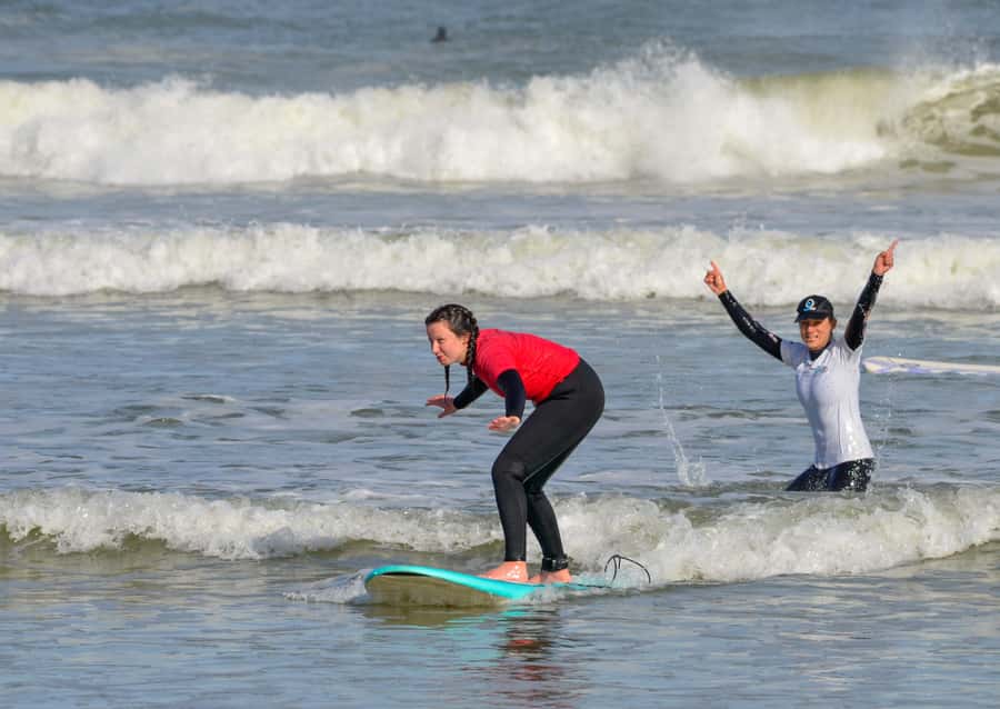 Cape Town:Learn to surf with the best view of Table Mountain - Surf Safety, Steering Left and Right, and Turtle Roll Confidence