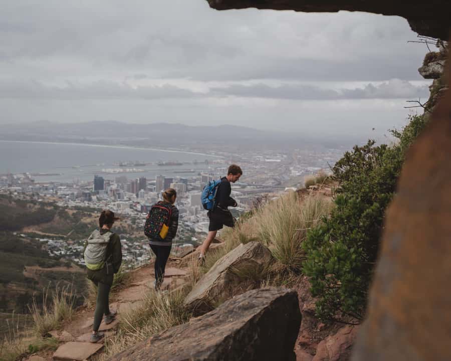 Cape Town: Lion's Head Hiking Experience - The climb itself: jeep track ease, then rock scrambling