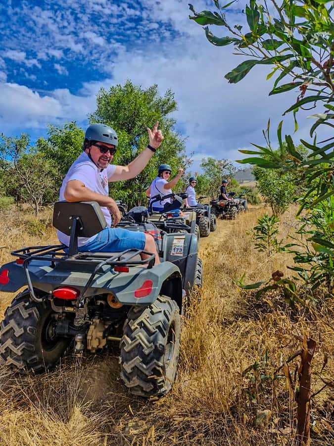 CAPE TOWN: OSTRICH RANCH QUAD BIKE RIDE & OSTRICH TOUR - The ostrich ranch tour: what you learn and what you actually do