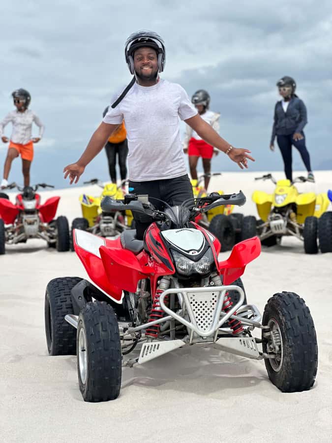Cape Town Sand Dunes ATV Quad bike tour & PHOTOS - A Tight 1-Hour Experience That Starts With Safety