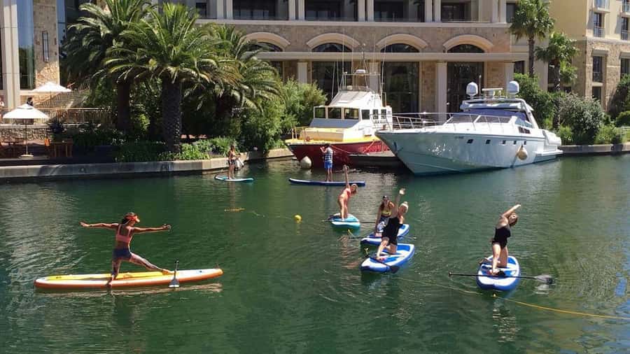 Cape Town: Stand-up Paddleboard Experience - How the 1 hour SUP session usually plays out