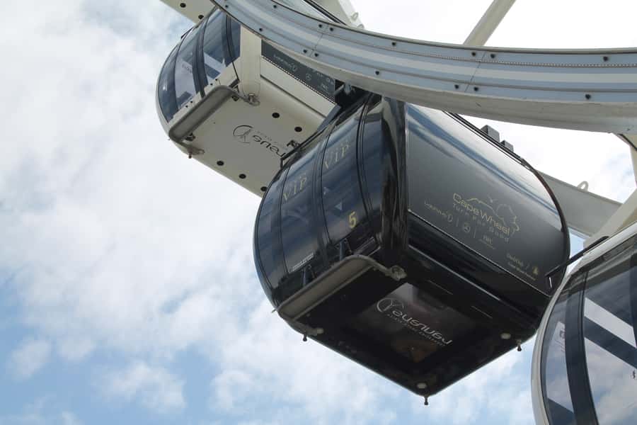 Cape Town: The Cape Wheel Ticket - The Views: Table Mountain, Robben Island, the Atlantic, and the Harbor