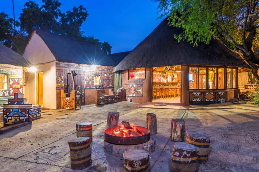 Cradle Of Humankind, Lesedi Cultural Village & Lion's Park - Lion & Safari Park: close encounters, a guided drive, and conservation in plain sight