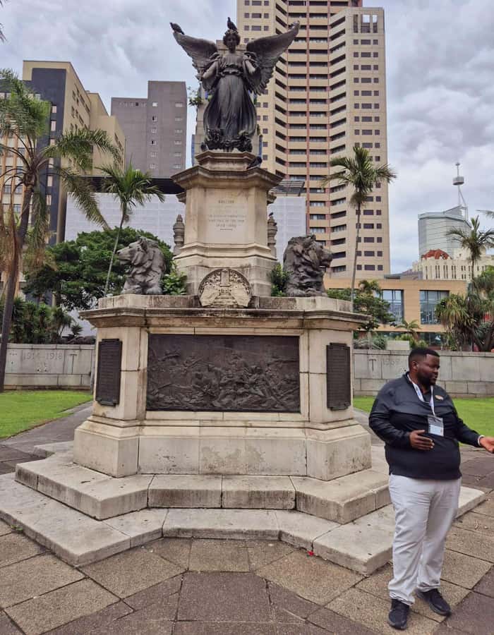 DURBAN:Highlights cityTour.Historically Cultural experience - Botanic Gardens golf cart ride: the calm ending, when availability allows