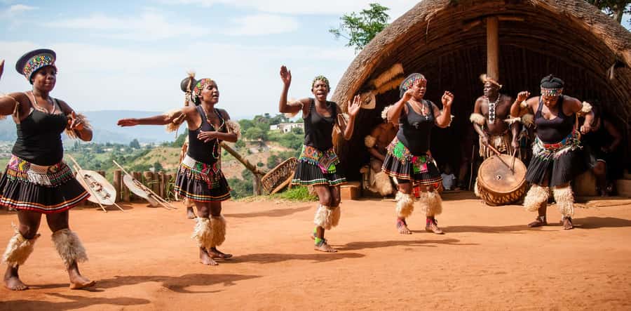 Durban: Phezulu Cultural Village & Reptile Park Tour - The 50-minute Zulu dance show, grace plus humor