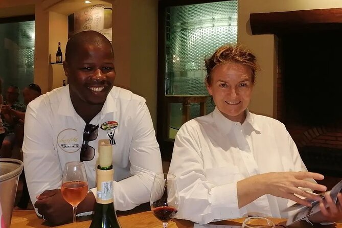 Explore the Cape Winelands with Lwafika Tours and Transfers - Franschhoek for Lunch, a Town Walk, and Chocolate Pairings at Labri