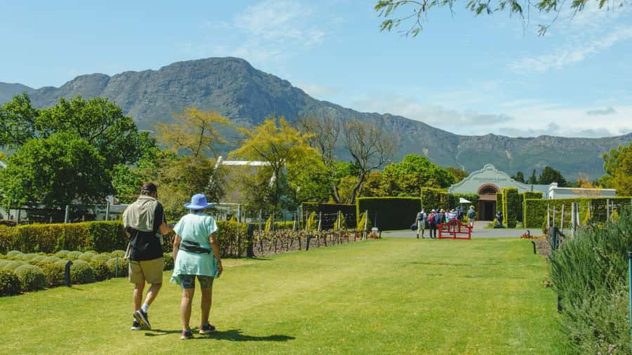 Franschhoek: An enchanting storytelling walk to 3 wine farms - Starting at the Dutch Reformed Church: a simple way to get your bearings