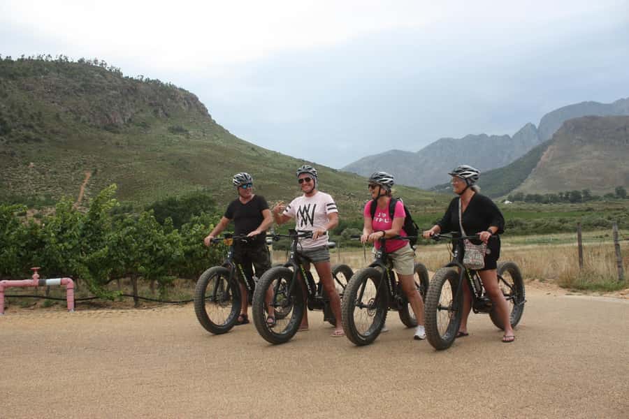 Franschhoek: E-Bike Guided Winery Tour - Two Winery Visits, With Tasting Time on Your Terms
