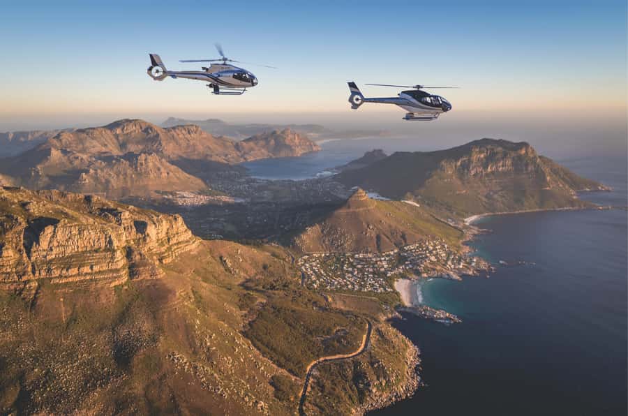 From Cape Town: Cape Peninsula Scenic Helicopter Flight - A 50-minute Cape Peninsula loop that packs real variety