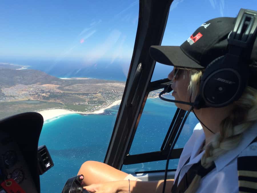 From Cape Town: Cape Peninsula Scenic Helicopter Flight - Down the Atlantic side: Lion’s Head, Camps Bay, Clifton, and beyond