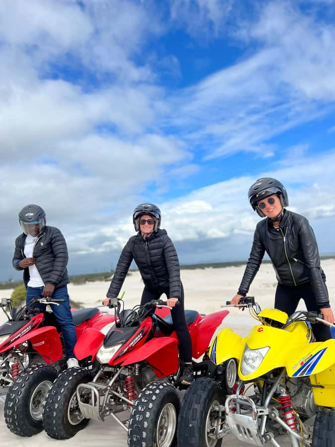 From Cape Town: Quad Bike Sand Dunes, Transport Included - A one-hour quad ride that fits Cape Town perfectly