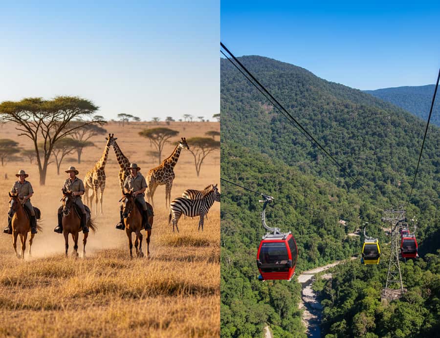 From Johannesburg: Horse-Riding Safari and Cable Car Tour - Getting From Johannesburg to the Reserve Without Losing Your Day