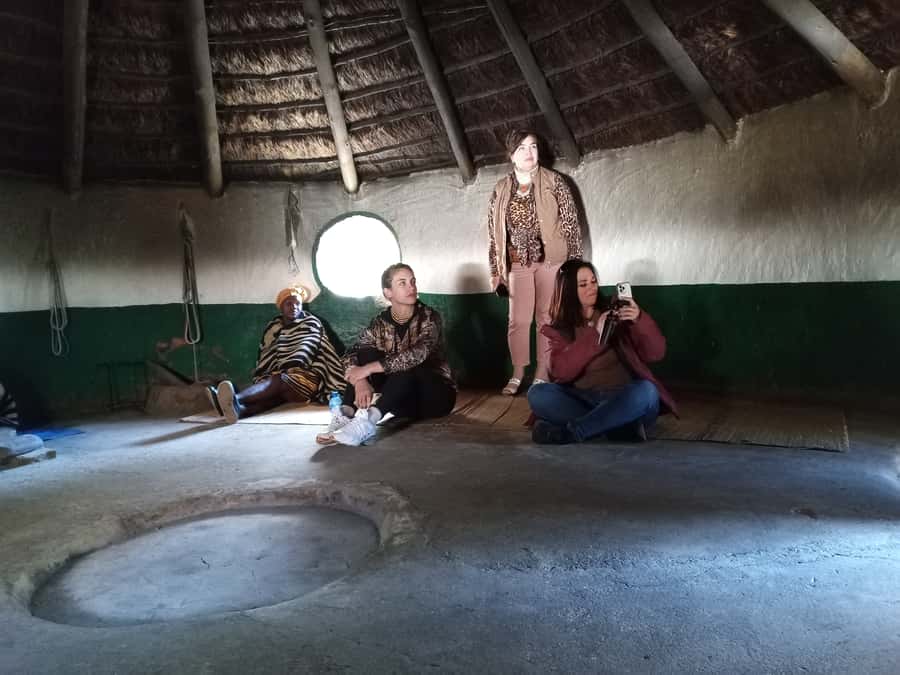 From Johannesburg: Lesedi Cultural Village & Lion Park Tour - Entering Lesedi: Culture, Languages, Music, and Traditional Dance