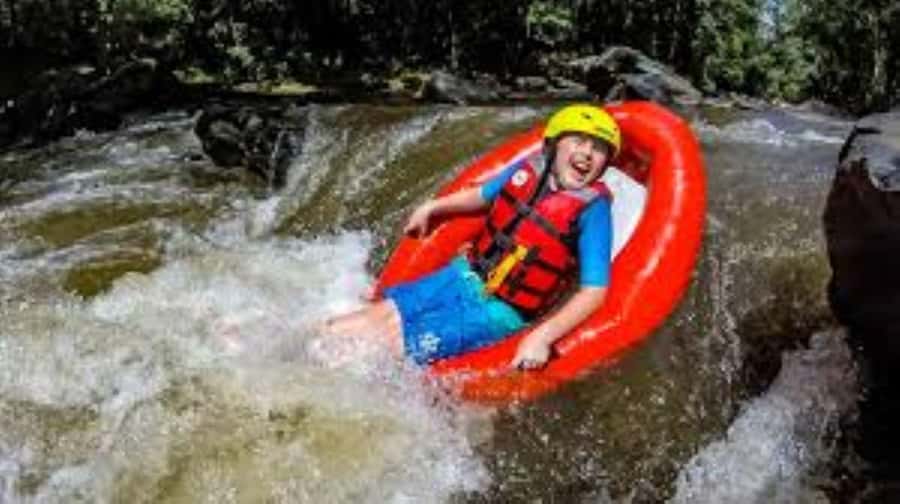 Hazyview : Tubing/Geckoing/Kloofing - Extreme Adventure Camp setup: small group, live guide, clear rules