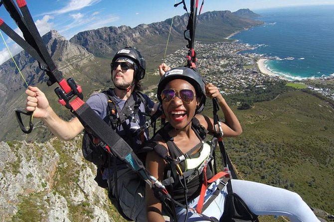 Hi5 Tandem Paragliding Cape Town - Cape Town from above, without the complicated planning