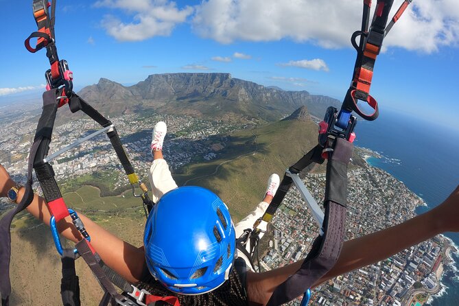 Hi5 Tandem Paragliding Cape Town - Lions Head takeoff: the short hike up, then views to Clifton and beyond