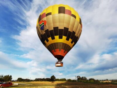 Hot air Balloon and Cape Winelands Private guided tour