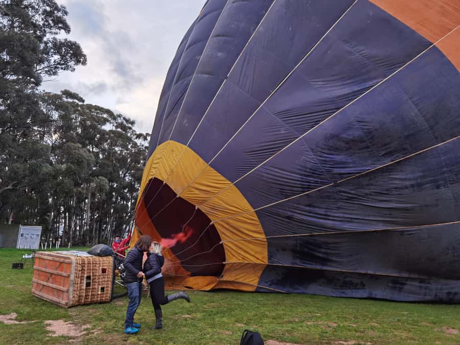 Hot air Balloon and Cape Winelands Private guided tour - Franschhoek on foot, then Dieu Donne for a strong finish