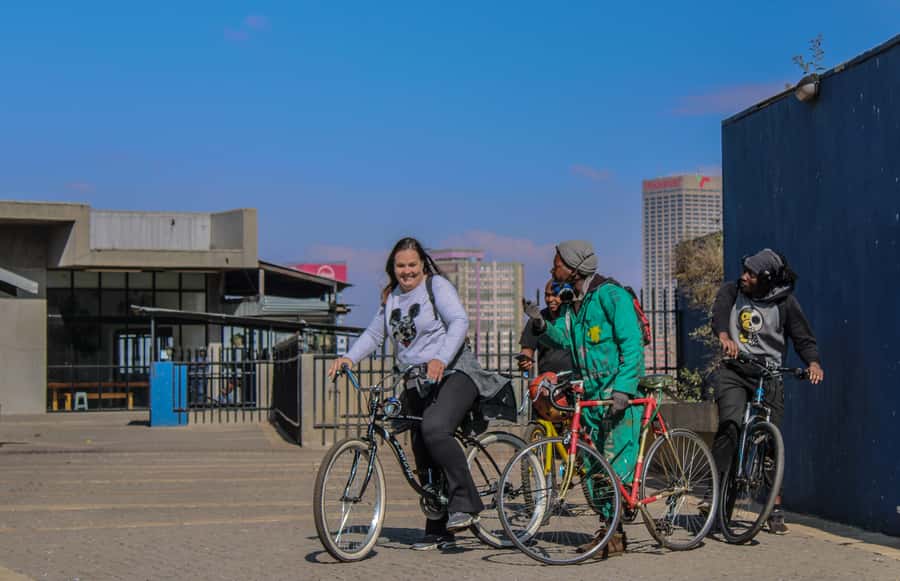 Johannesburg: Inner City Guided Cycling Tour - Maboneng and Victoria Yards: Meeting an Artist Where the Story Lives